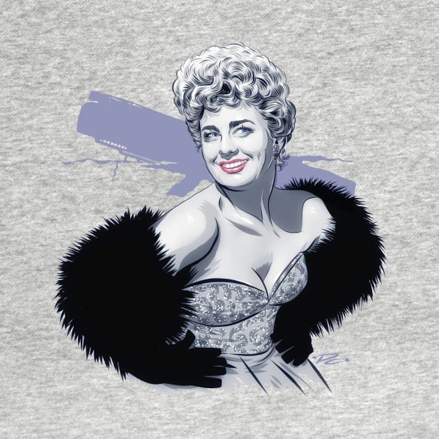 Shelley Winters - An illustration by Paul Cemmick by PLAYDIGITAL2020